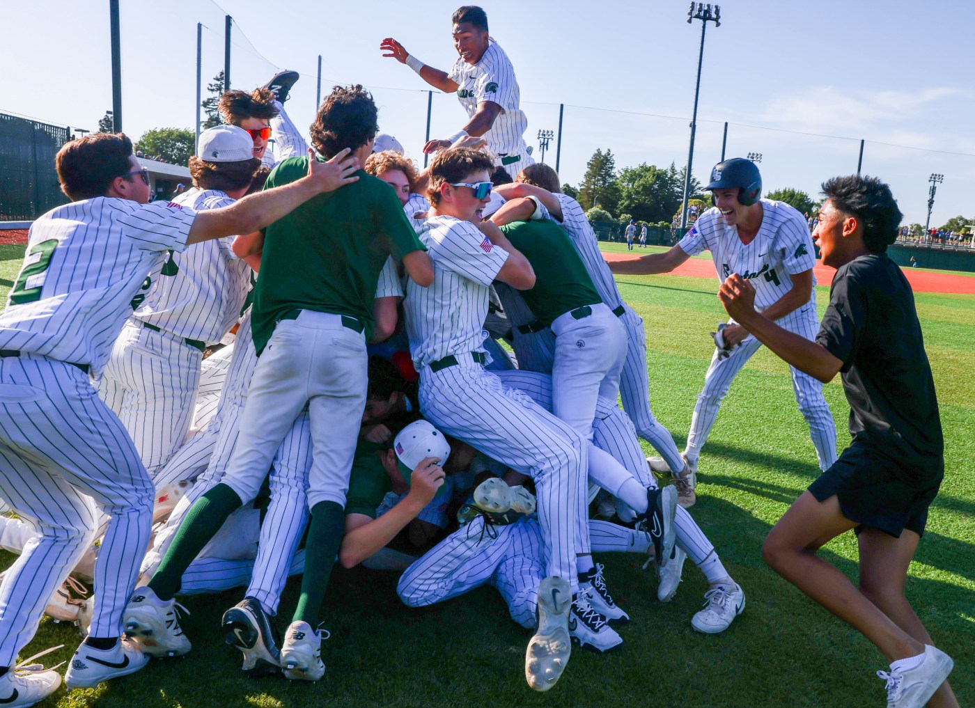 Back on top! Once again, De La Salle rallies with three runs in seventh to win 3rd NorCal title in 4th year of competition