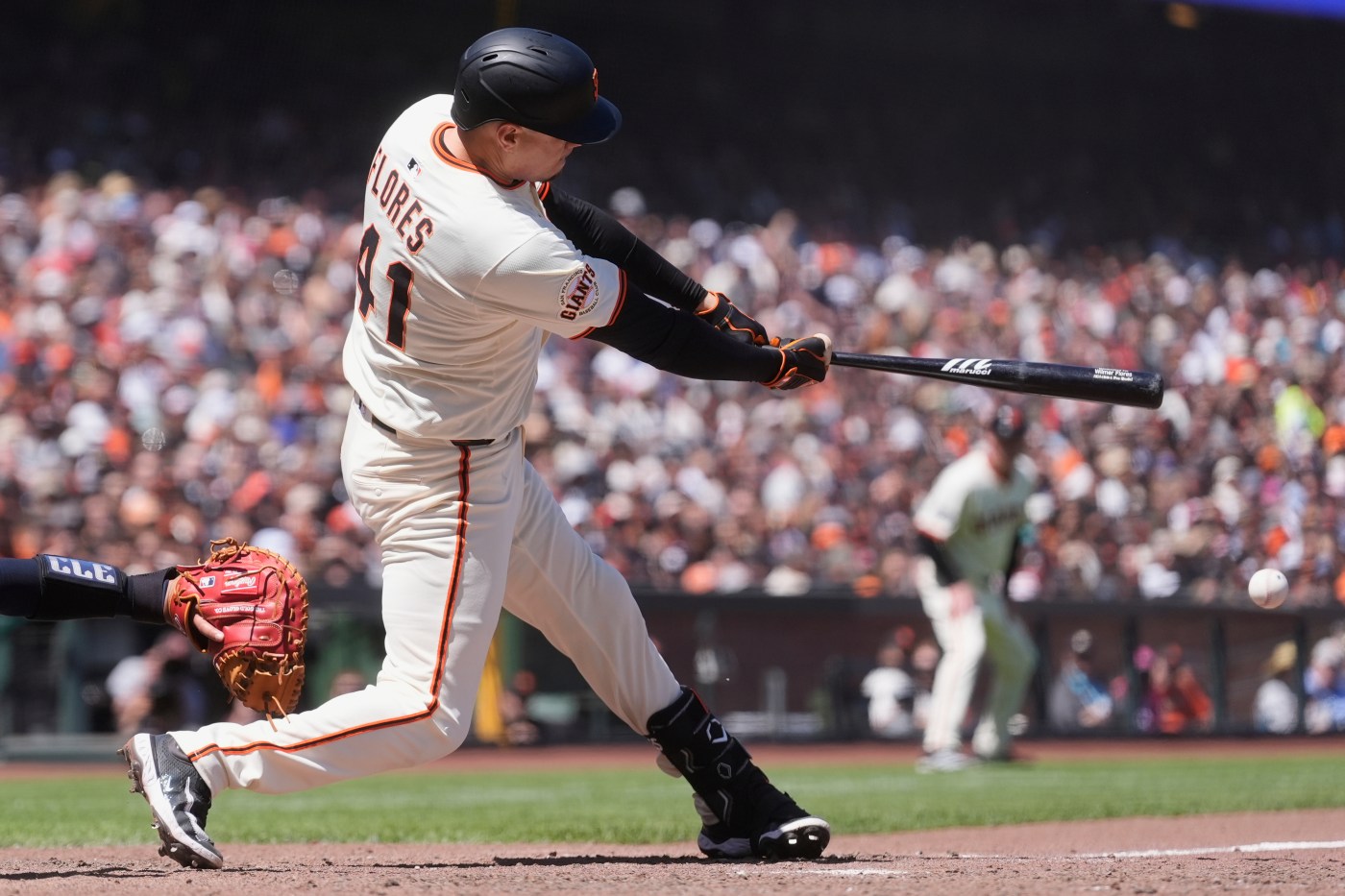SF Giants get Logan Webb a win, avoid sweep thanks to Wilmer Flores’ clutch two-run double