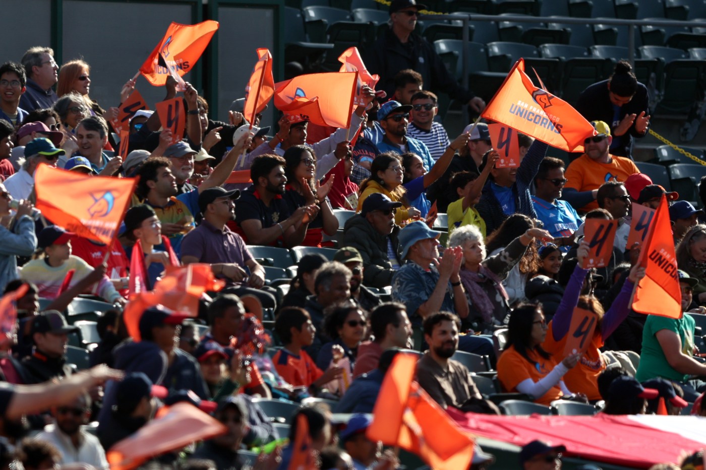 San Francisco Unicorns, Washington Freedom react to record-breaking cricket opener at Oakland Coliseum