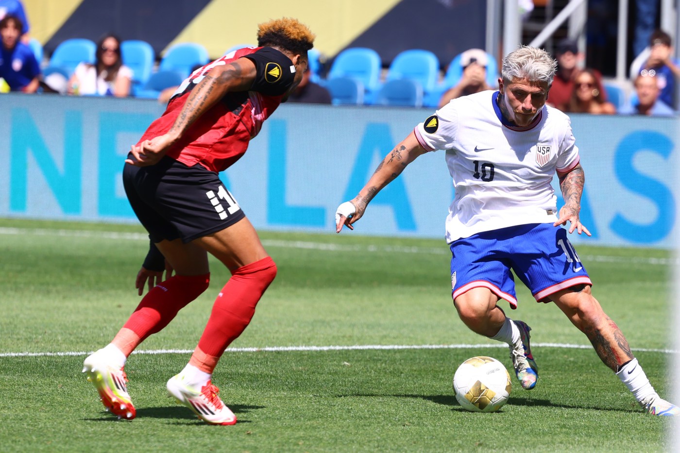 Bay Area native Diego Luna capably replaces Christian Pulisic as USMNT routs Trinidad and Tobago in Gold Cup
