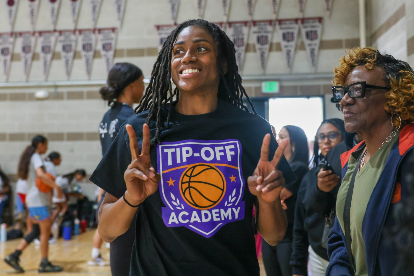 Valkyries veteran Tiffany Hayes embraces mentorship role in Bay Area