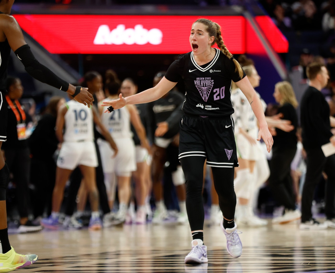 Valkyries’ Kate Martin takes step toward becoming rotation regular with career night against Lynx
