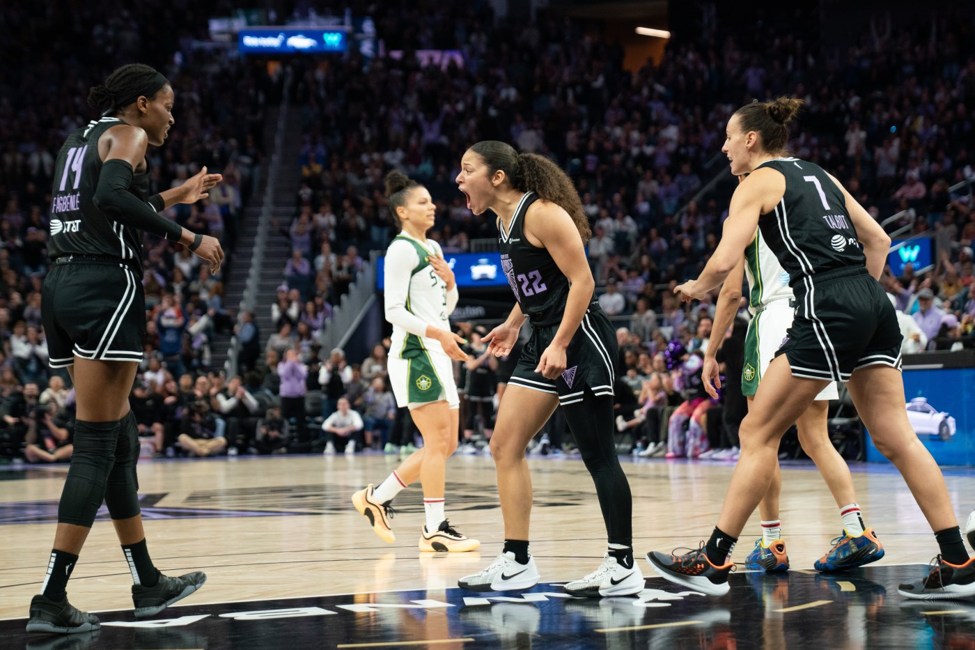 Valkyries close home stand with blowout win over Seattle Storm