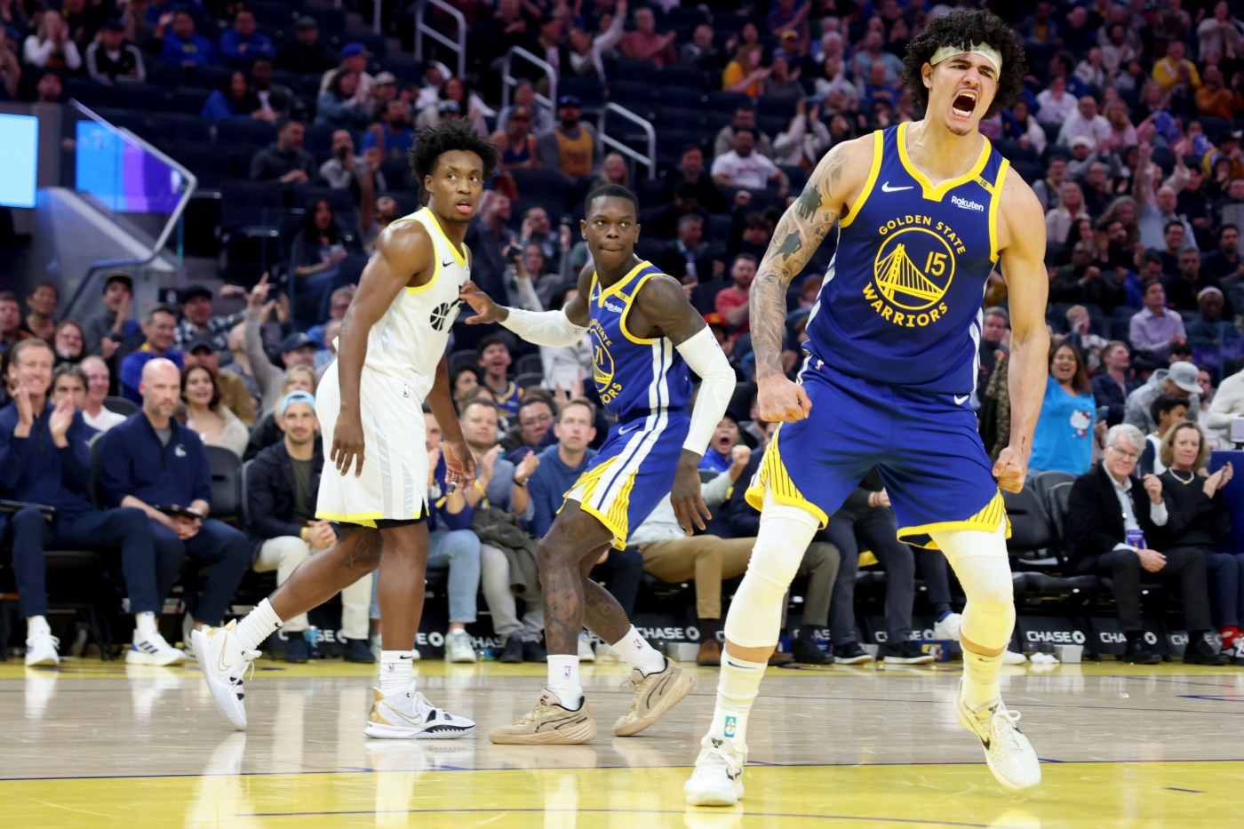 Reports: Warriors bring back Gui Santos, Quinten Post
