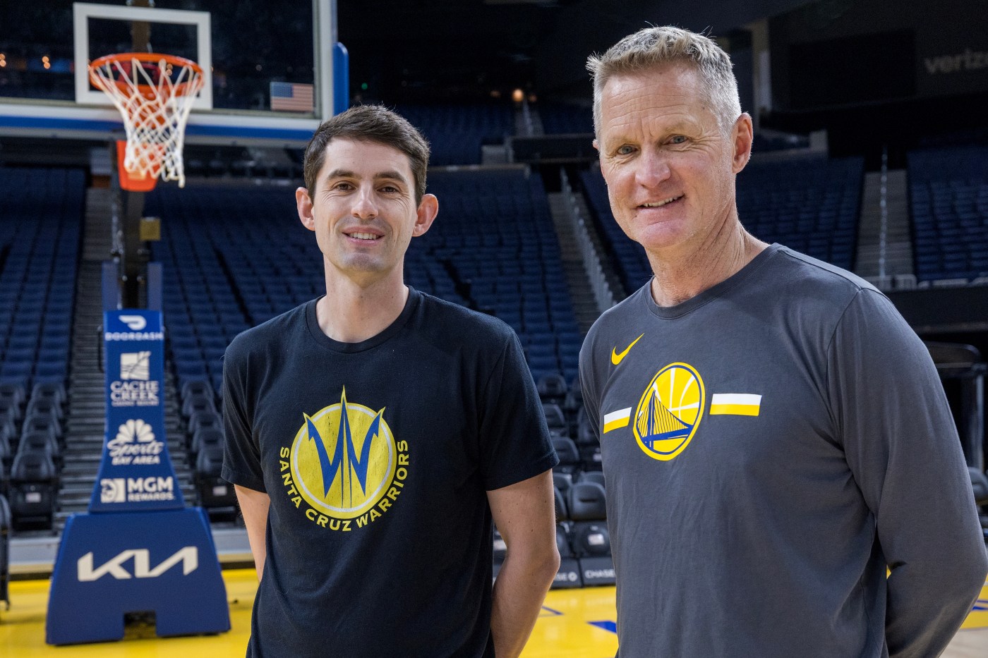 Steve Kerr’s son joins his Warriors staff from G League