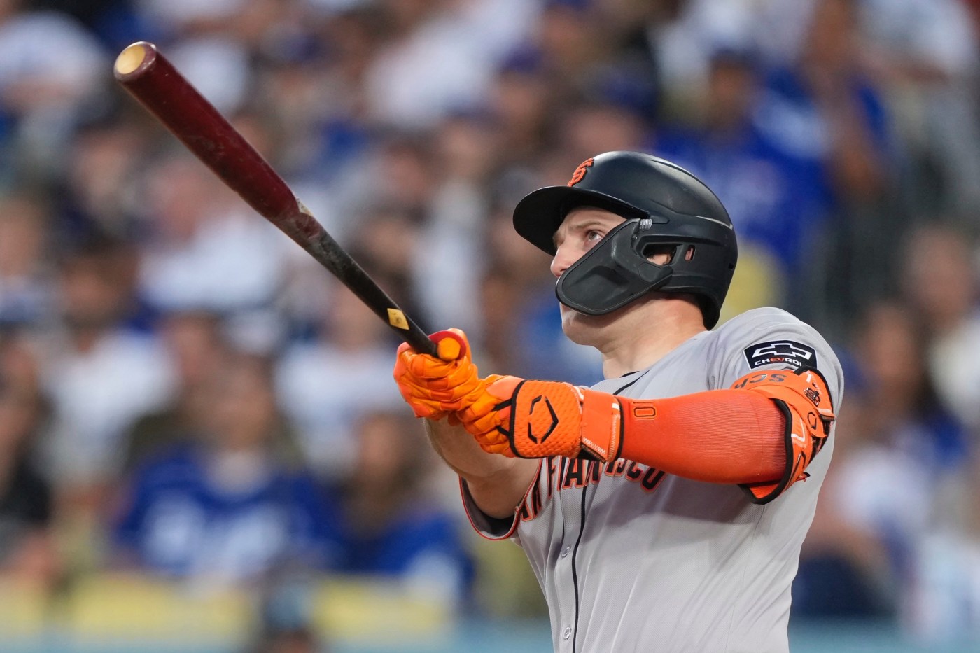 Schmitt powers SF Giants to win over Dodgers with first career grand slam
