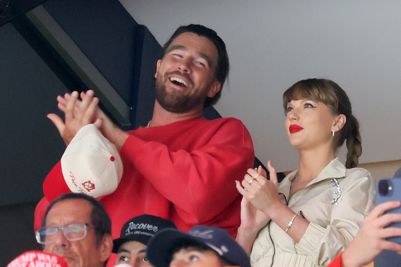Taylor Swift, Travis Kelce see Oilers win epic Game 4 of Stanley Cup Final