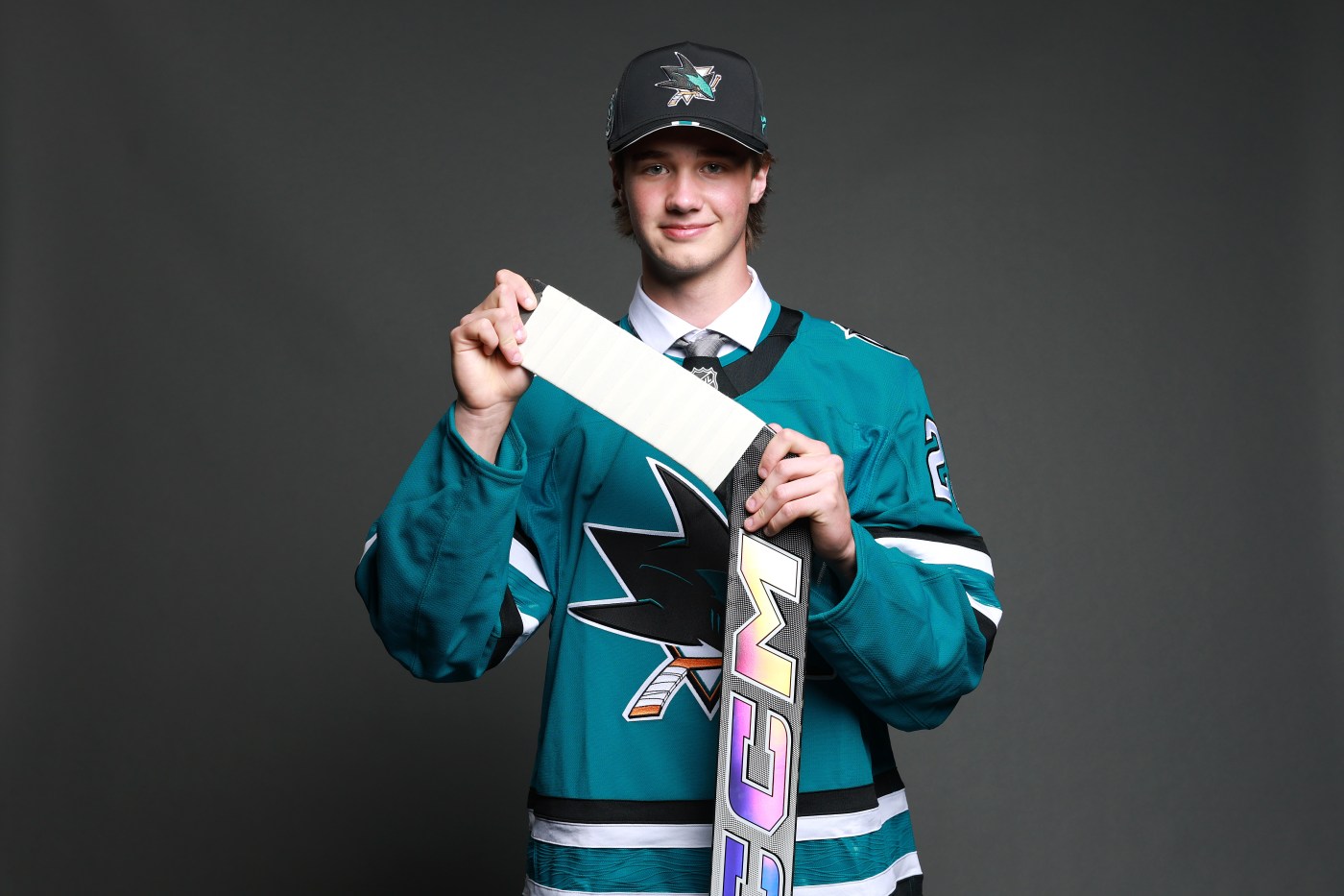Sharks pick remembers coach who first believed in him: ‘I’m sure he’s smiling up there’