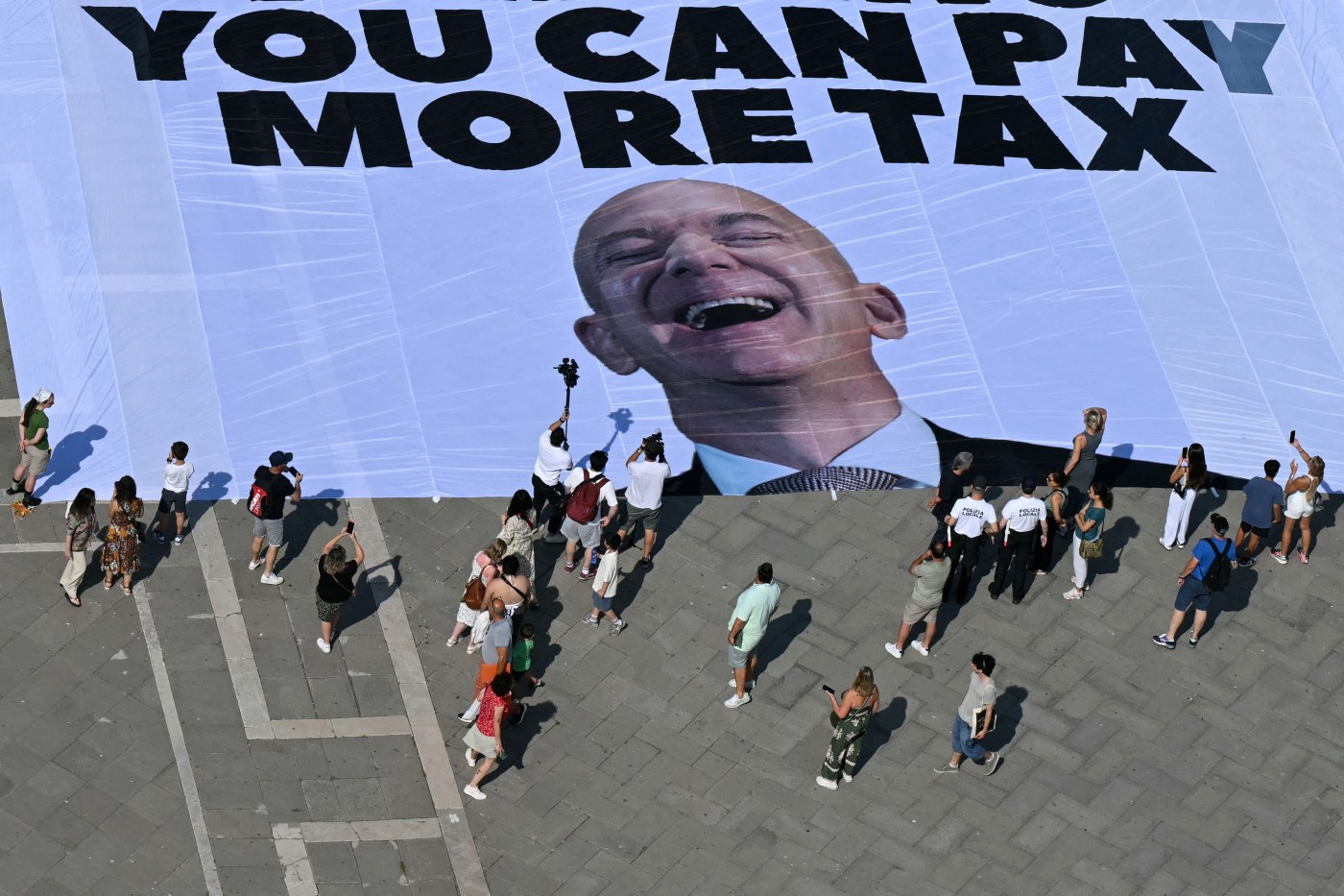 Jeff Bezos uses ex-Marines for wedding security as Venice protests grow