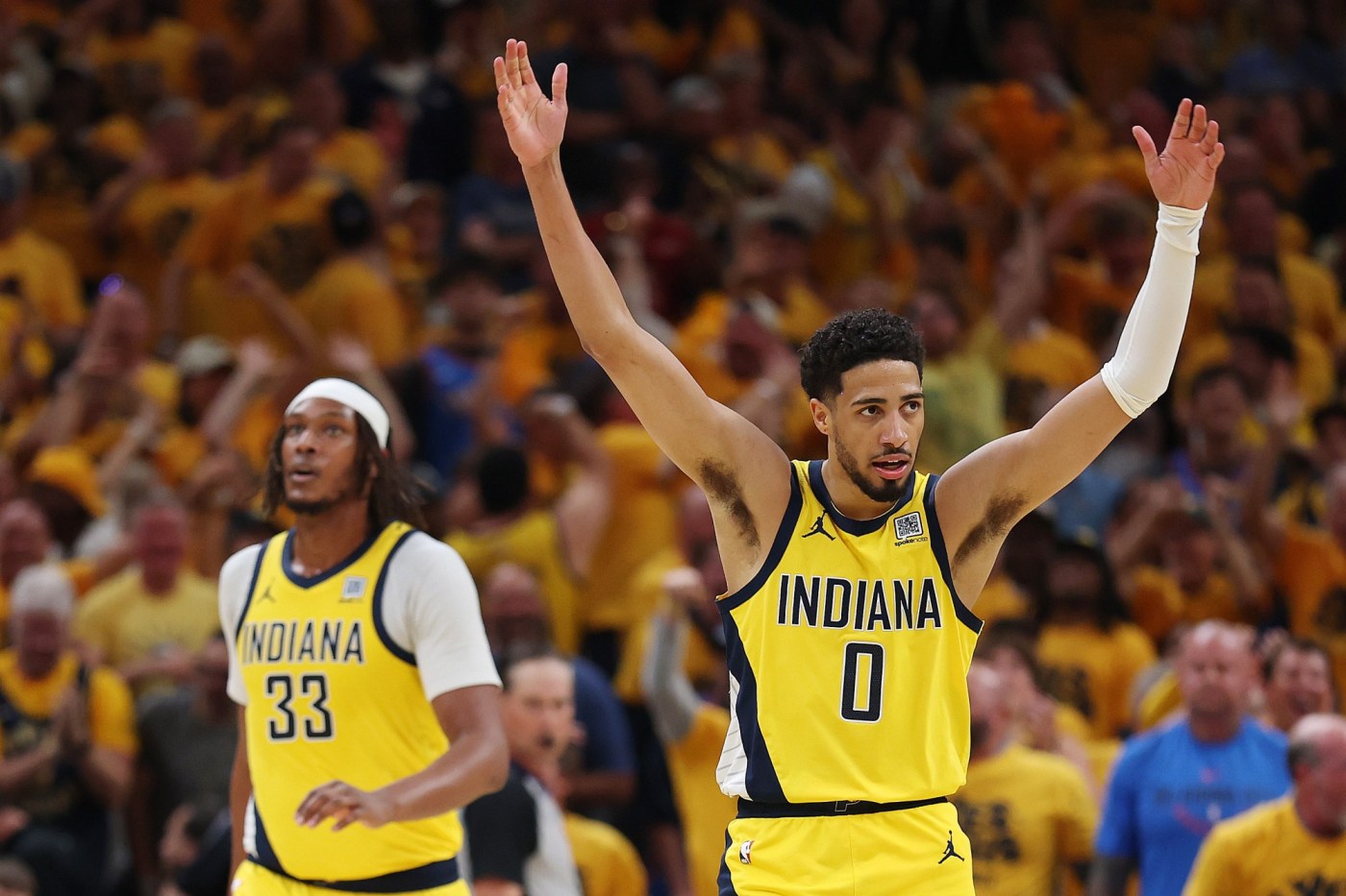 Indiana Pacers roll past Oklahoma City Thunder 108-91 to send the NBA Finals to a deciding Game 7