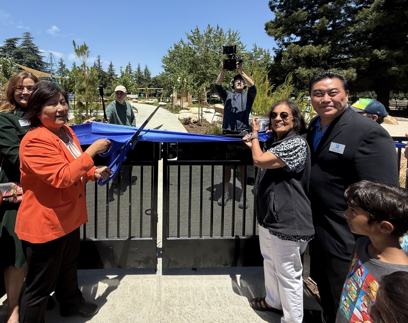 Cupertino cuts the ribbon on inclusive playground