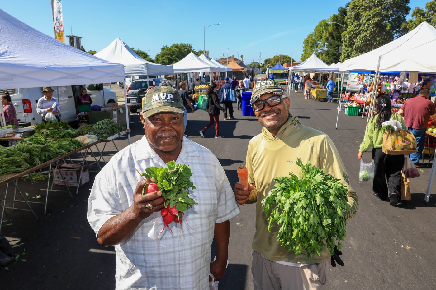 Tom Cloman remains a constant at ever-growing Richmond Farmers Market