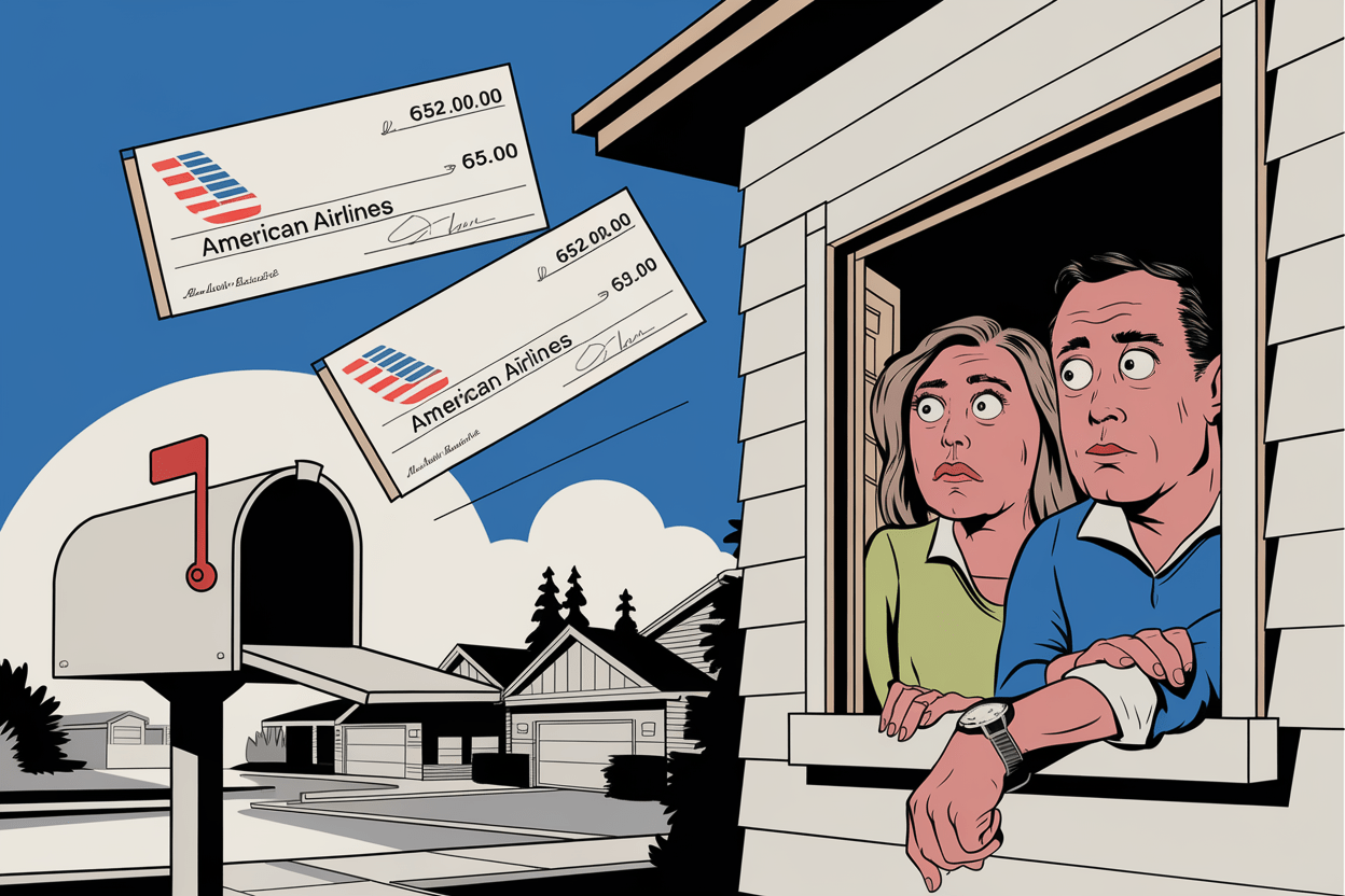 American Airlines promised me flight delay compensation. Where is it?