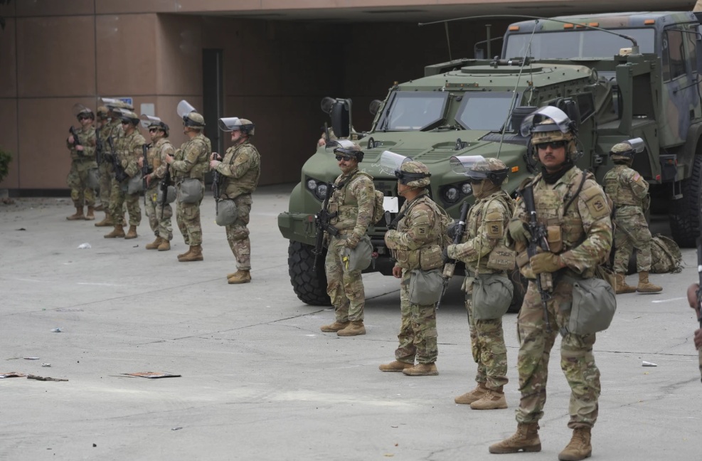 Letters: National Guard deployment in Los Angeles threatens rights of all