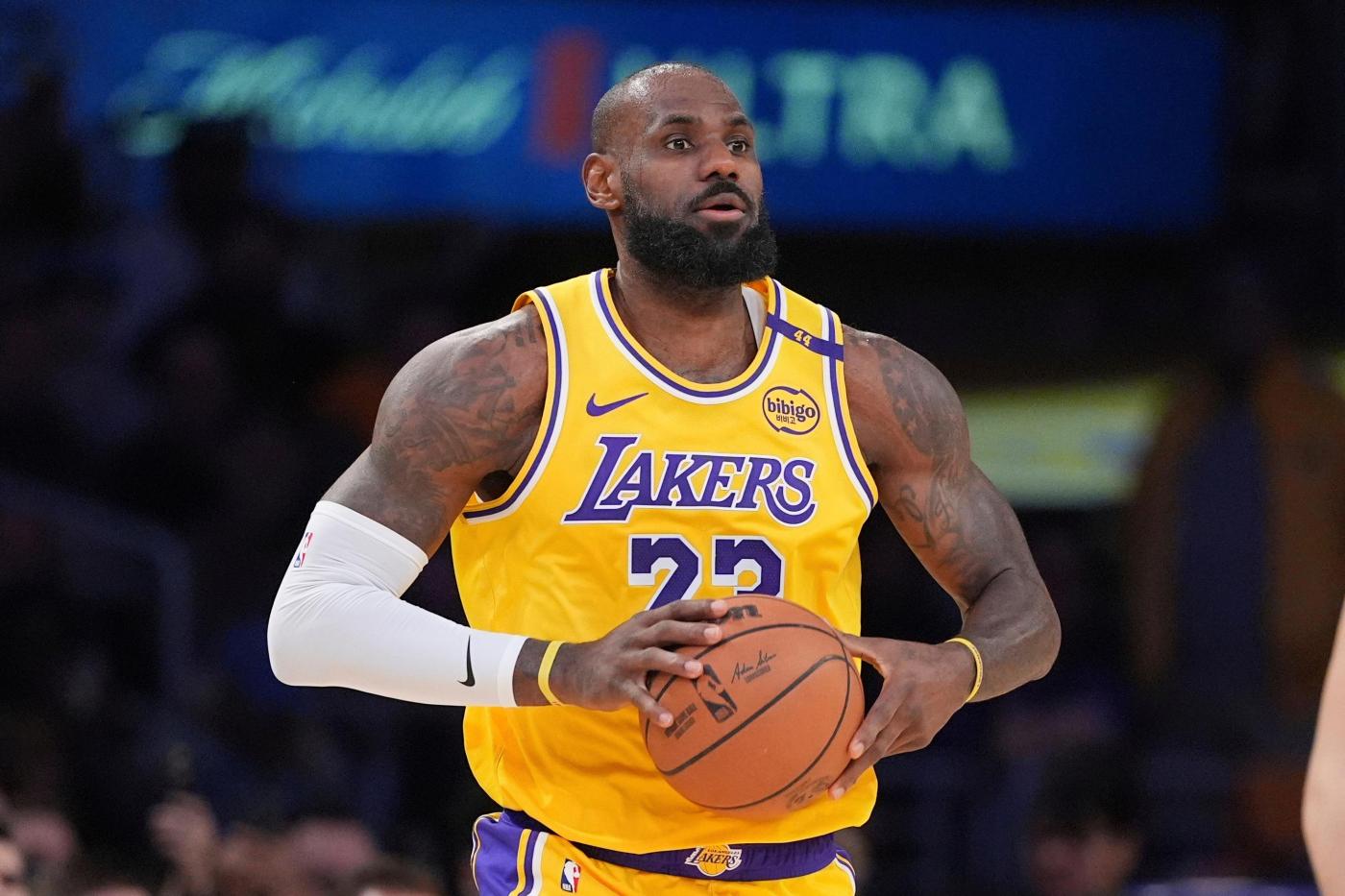 LeBron James formally opts in for a 23rd season, will make $52.6M in 2025-26, AP source says