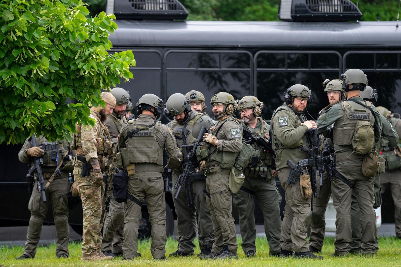 “No Kings” protests in Minnesota canceled as authorities search for suspect who shot 2 lawmakers.