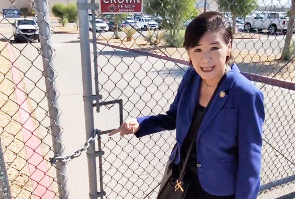 3 California Democrats denied entry to a high desert ICE detention center Sunday