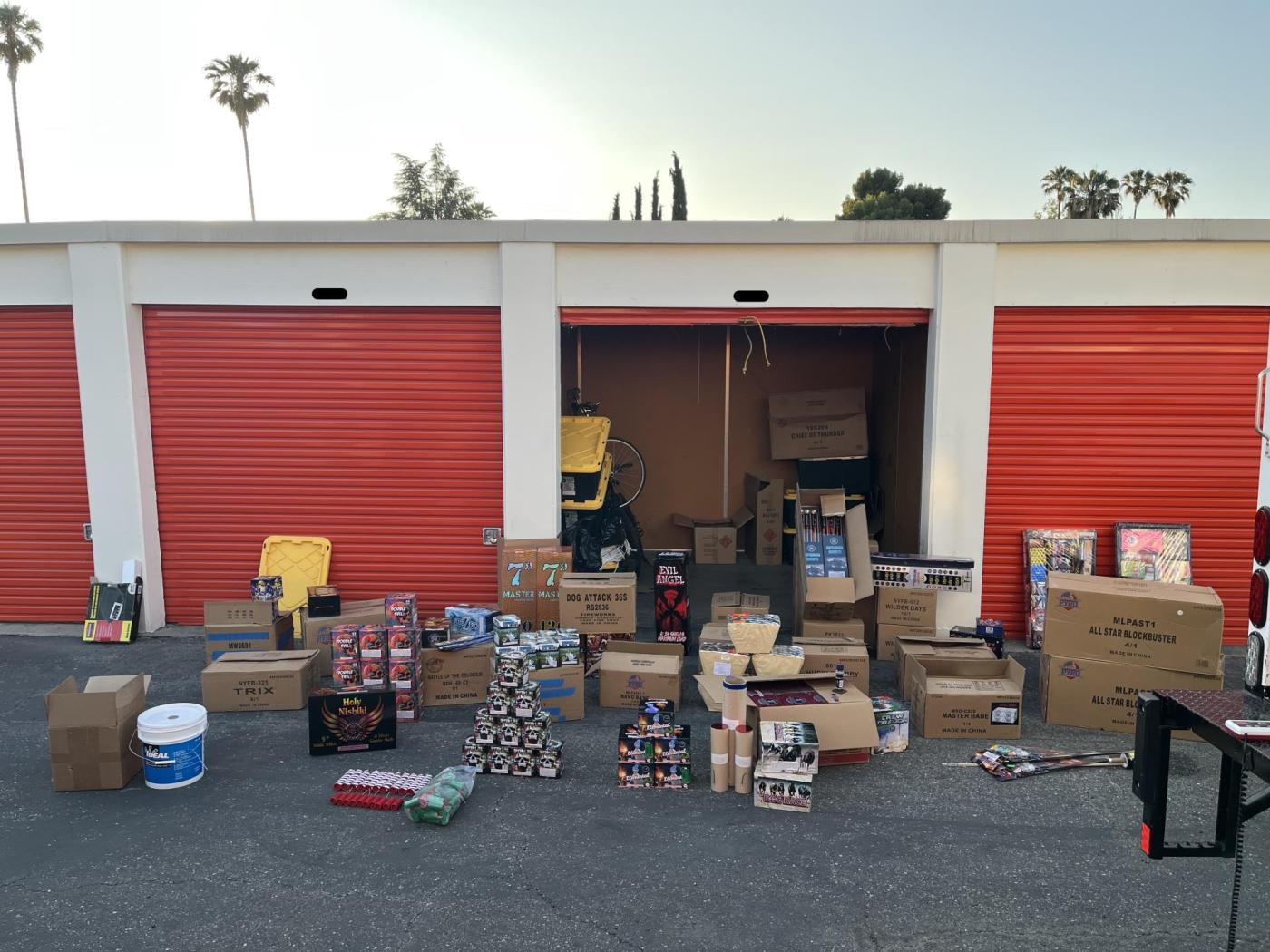 San Jose police seize 3,300-plus pounds of illegal fireworks