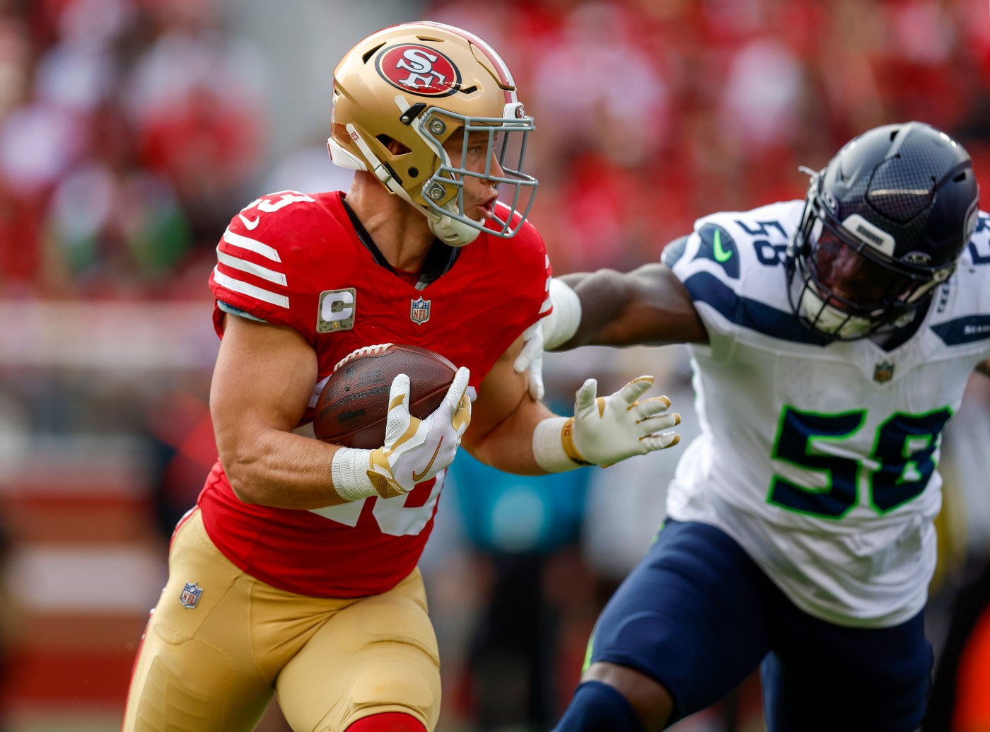 Is Christian McCaffrey back to his old self? We’ll find out at 49ers training camp