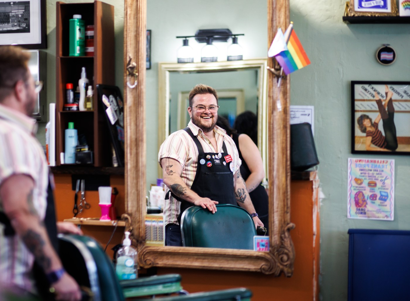 Pork Chop’s House of Reframe offers gender-affirming haircuts