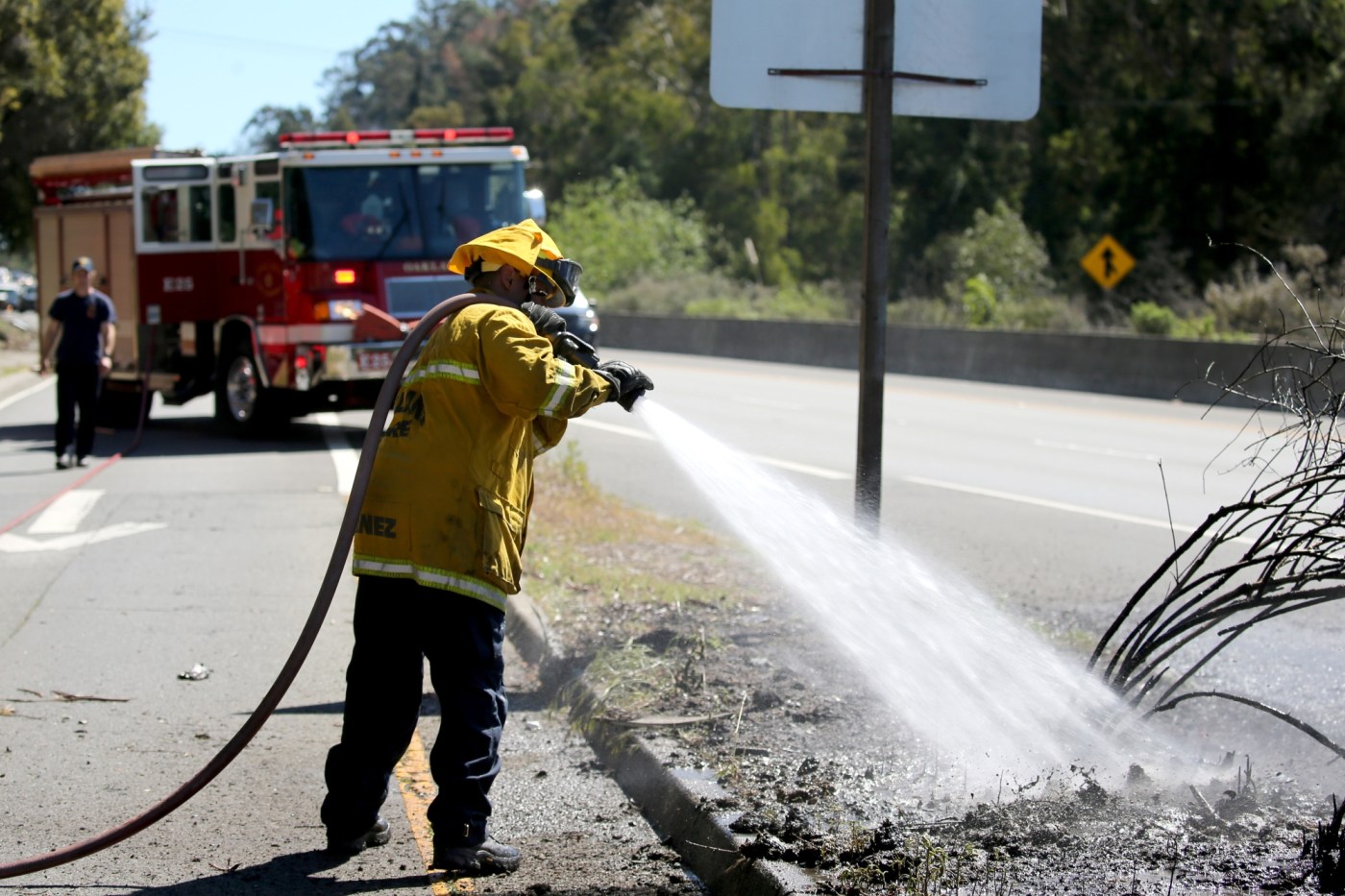 New bill would ban cancerous chemicals from California firefighters’ gear