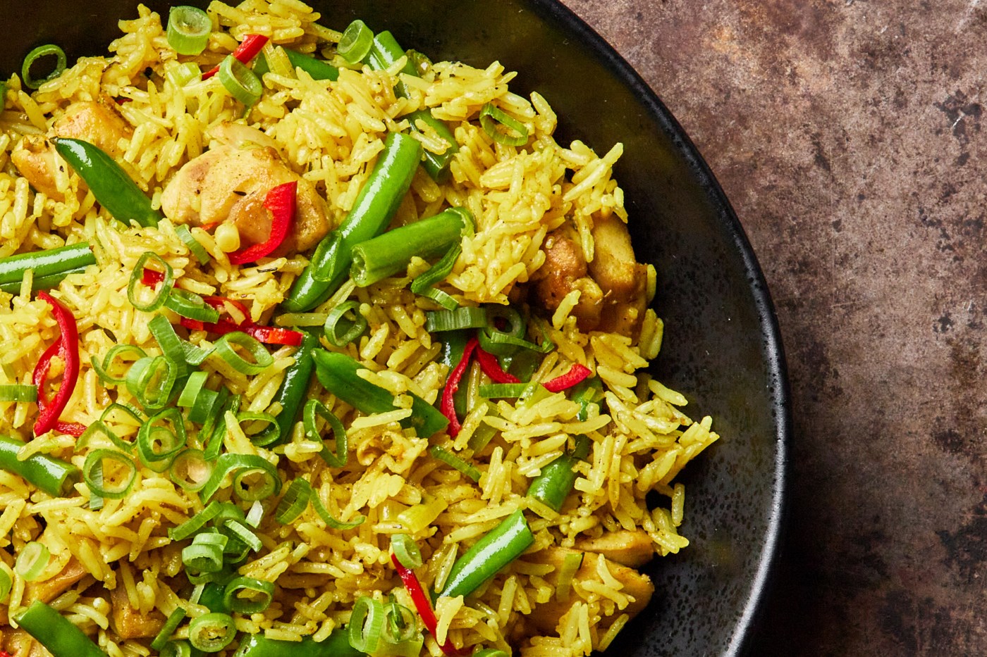 Fragrant Nigerian-inspired fried rice is weeknight easy