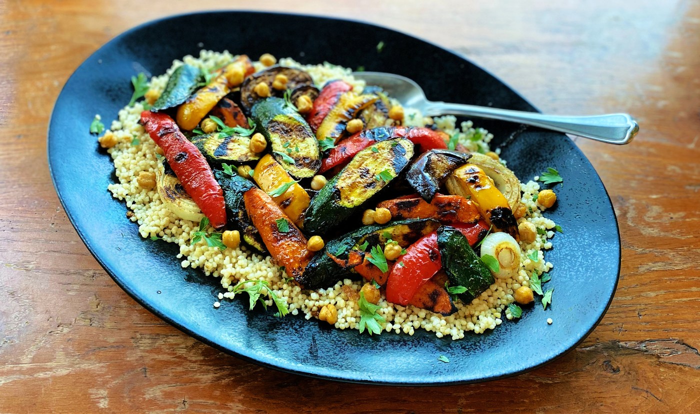 Brighten up your summer grill with spice-roasted vegetables
