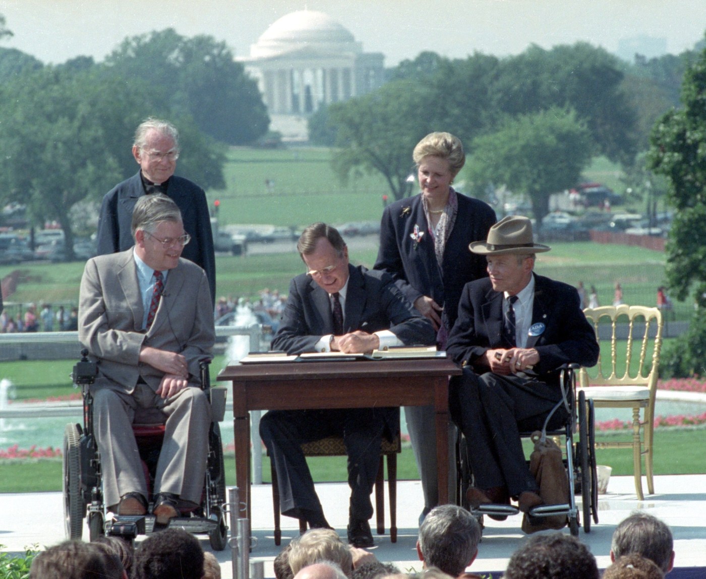 Today in History: July 26, Americans with Disabilities Act signed into law