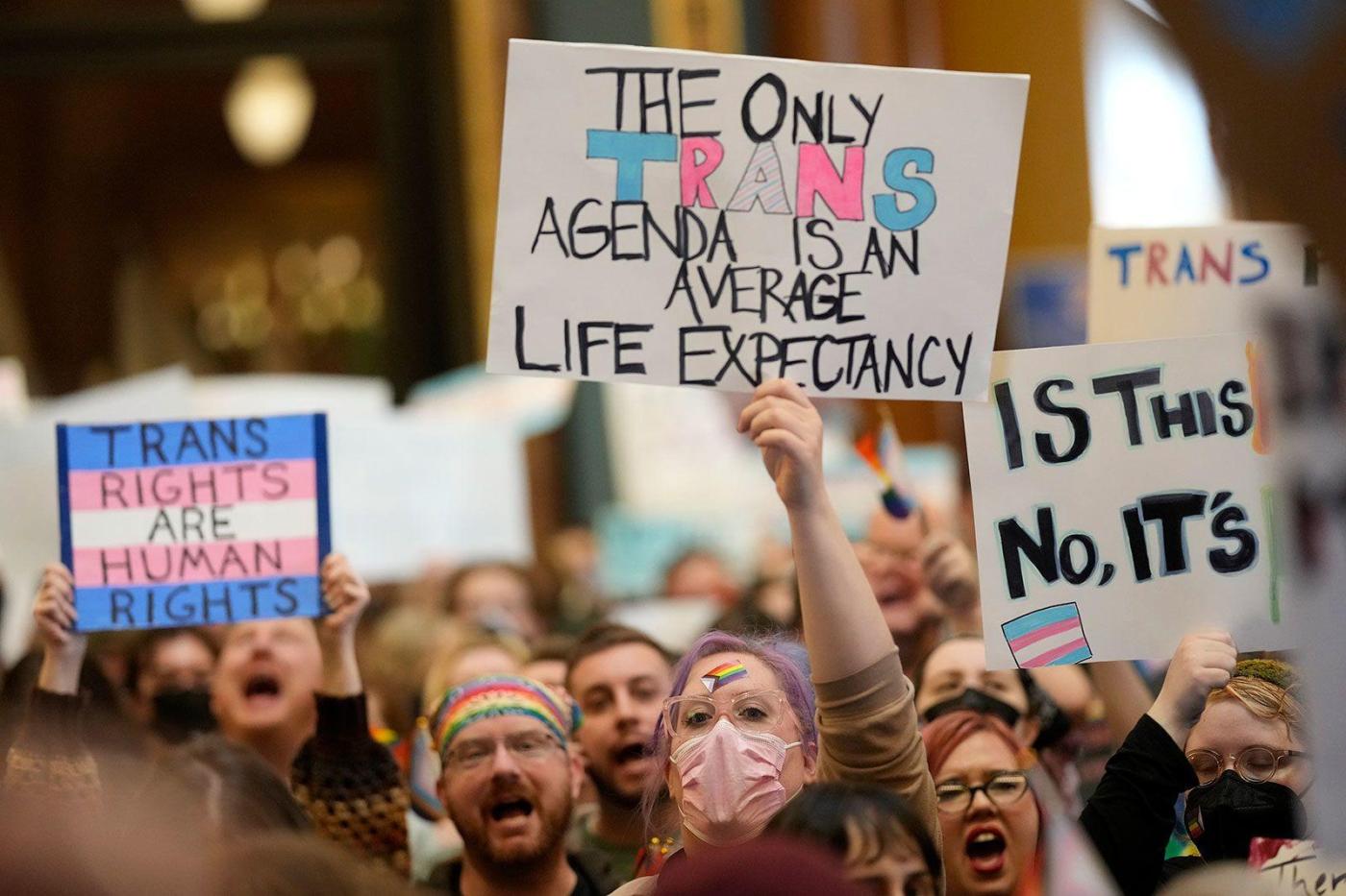 An Iowa law rolling back trans civil rights protections in the state has taken effect. Here’s what to know