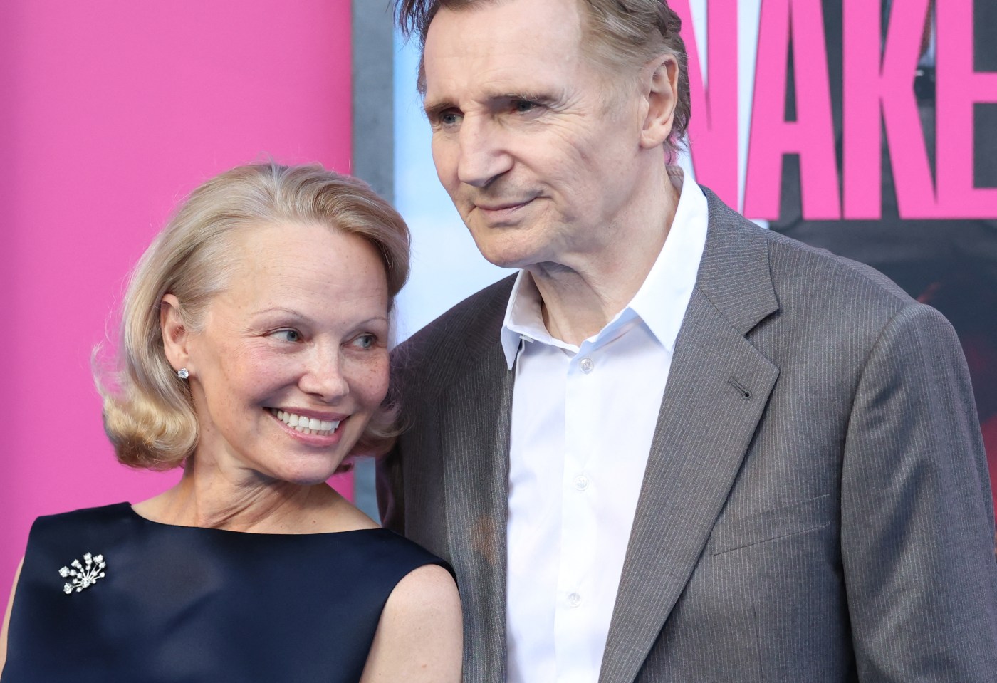 Pamela Anderson and Liam Neeson are Hollywood’s new surprise couple