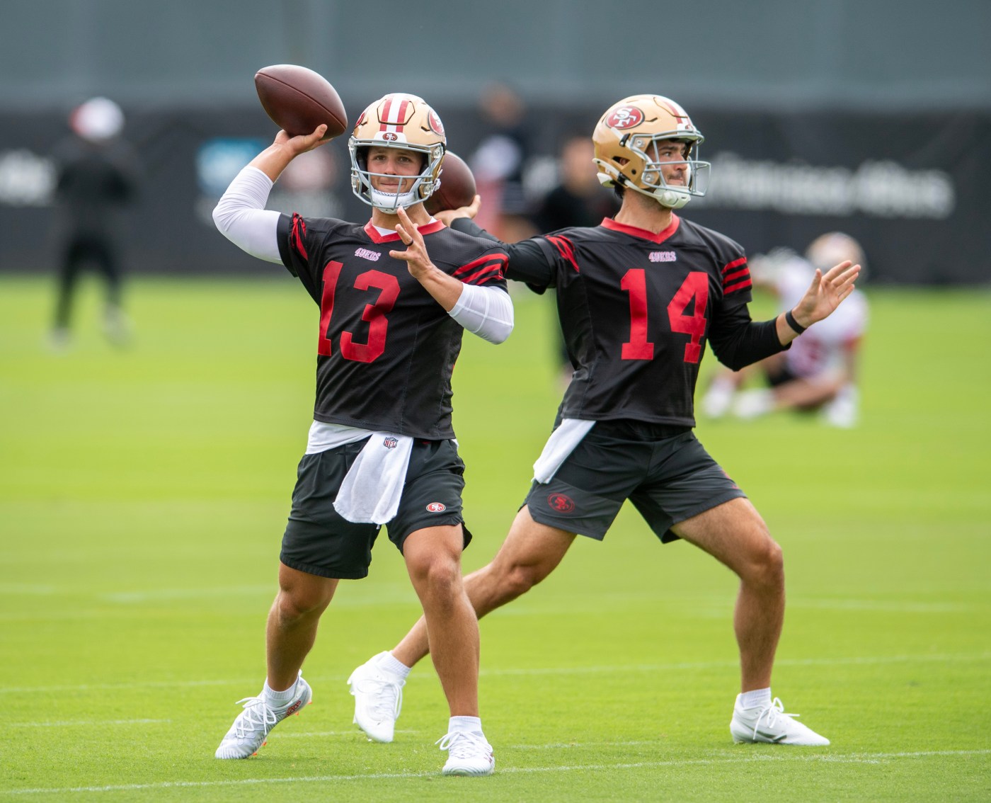 Inman: Instant analysis of 49ers’ training camp practice without excused Purdy