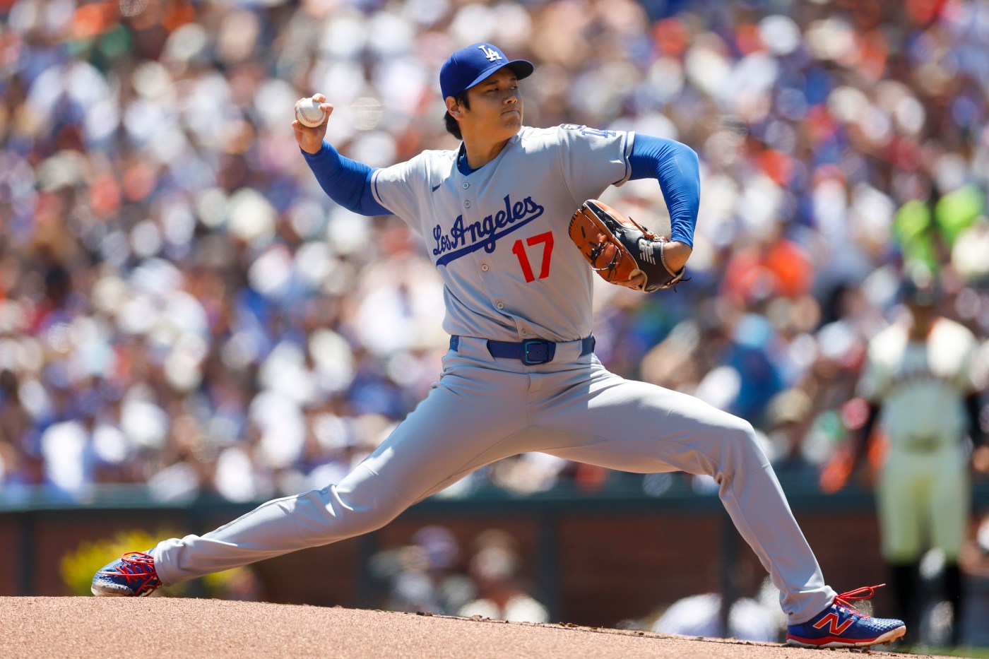 SF Giants’ offense silenced as Ohtani pitches in rivalry for first time
