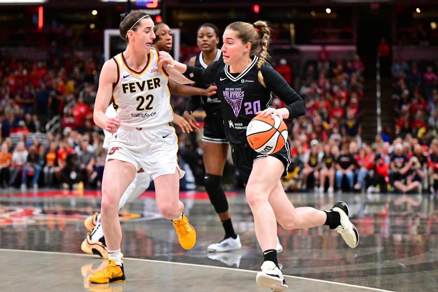 Valkyries throttle Indiana, Caitlin Clark in big road win