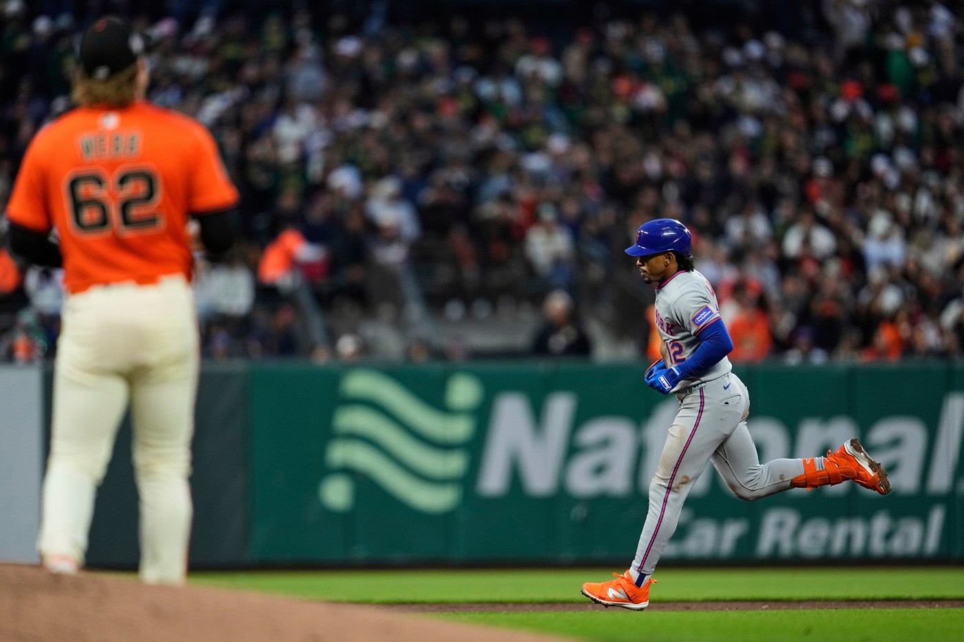 Webb’s recent struggles continue as SF Giants thumped by Mets