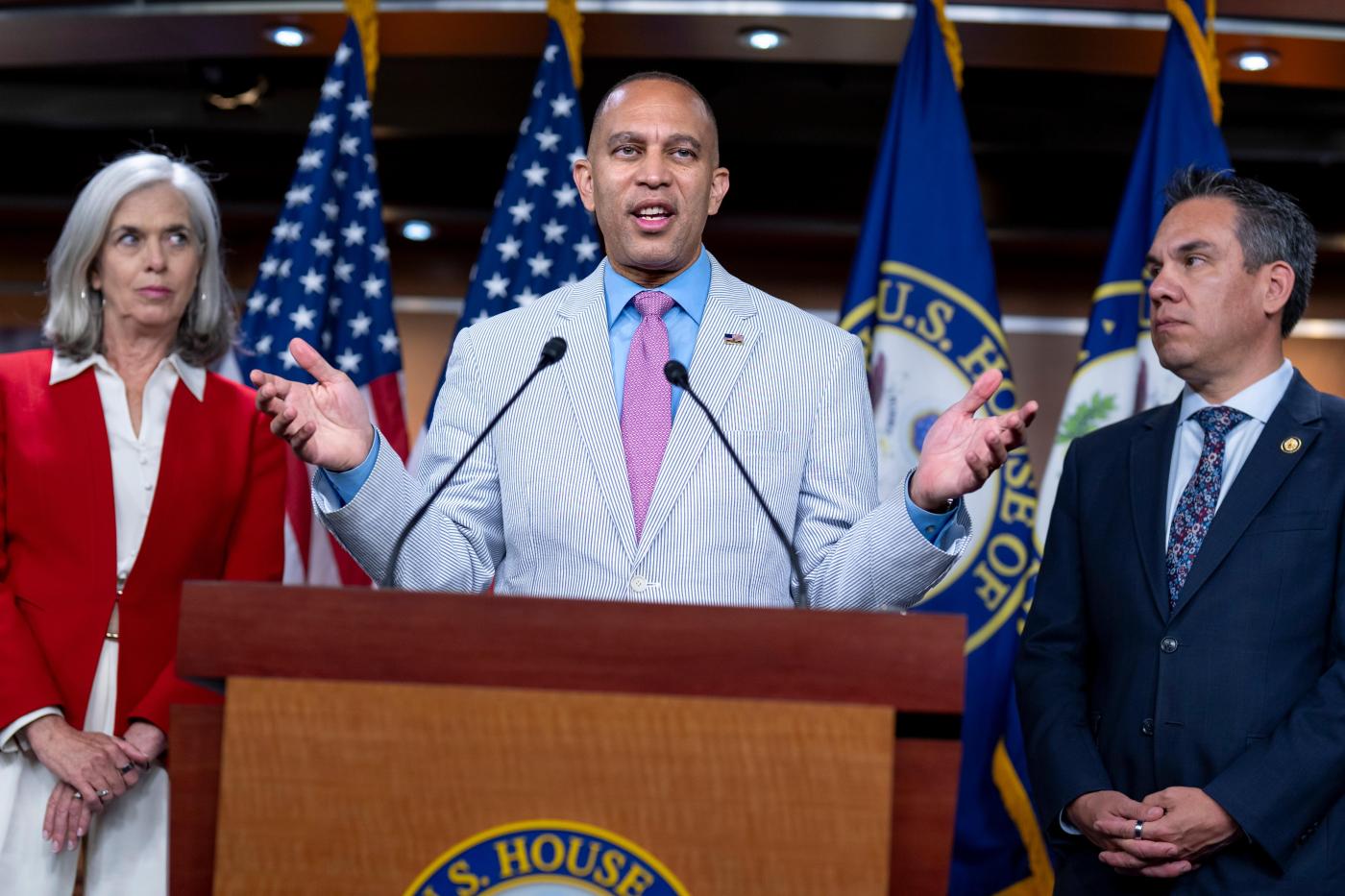 House Democrats launch bid to subpoena Justice Department for Epstein files