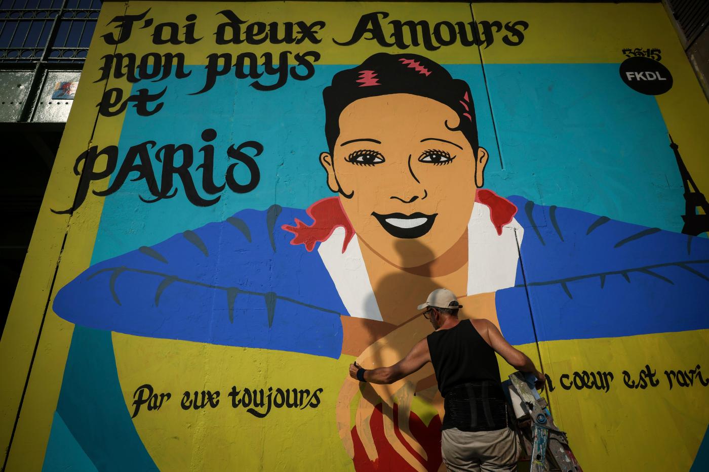 Paris unveils mural of Josephine Baker to honor her legacy