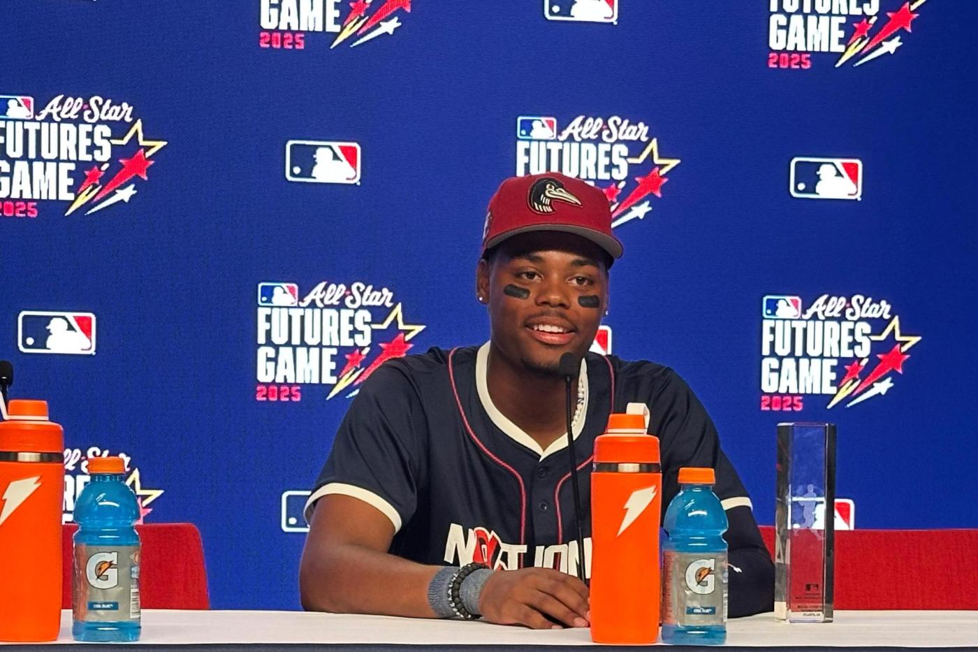 Dodgers prospect De Paula hits 3-run homer to lift NL to 4-2 win in All-Star Futures Game