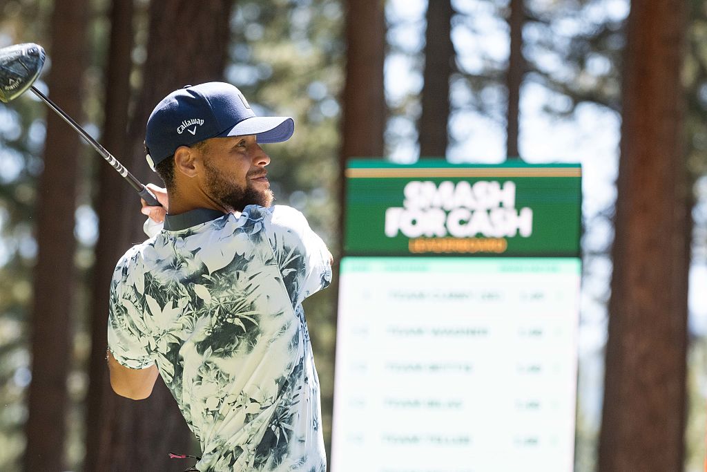 Steph Curry one off lead to open ‘title defense’ in ACC celebrity golf tournament