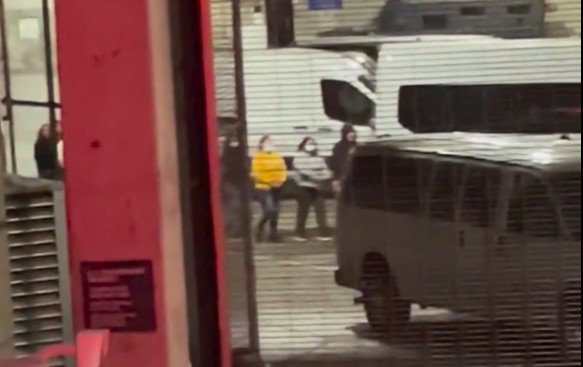 Children videotaped handcuffed in federal custody in LA; it’s ‘barbaric,’ immigrant-rights group says