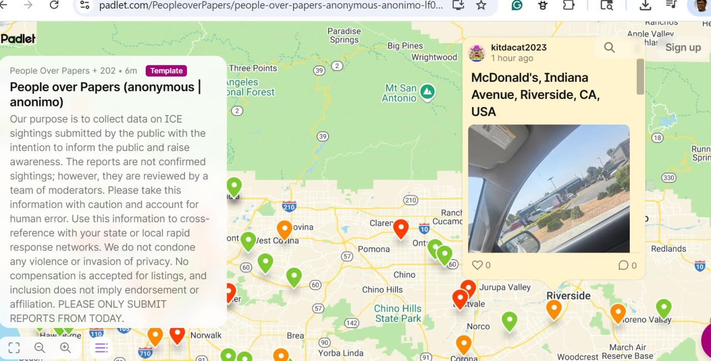 Mistaken reports of ICE raids are stoking fear, troubling law enforcement across Southern California