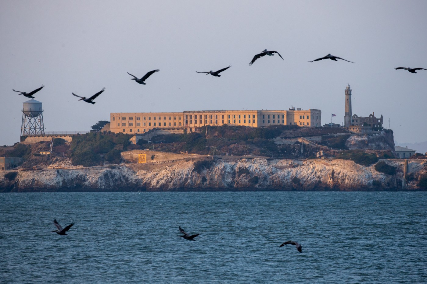 Attorney General Pam Bondi visits Alcatraz to advance Trump’s plans to reopen the former prison