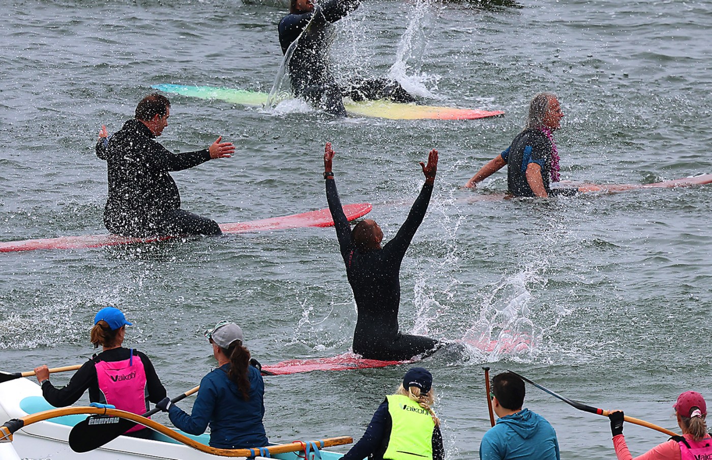 Iconic Santa Cruz surfers paddle out to honor legacy of Hawaiian princes