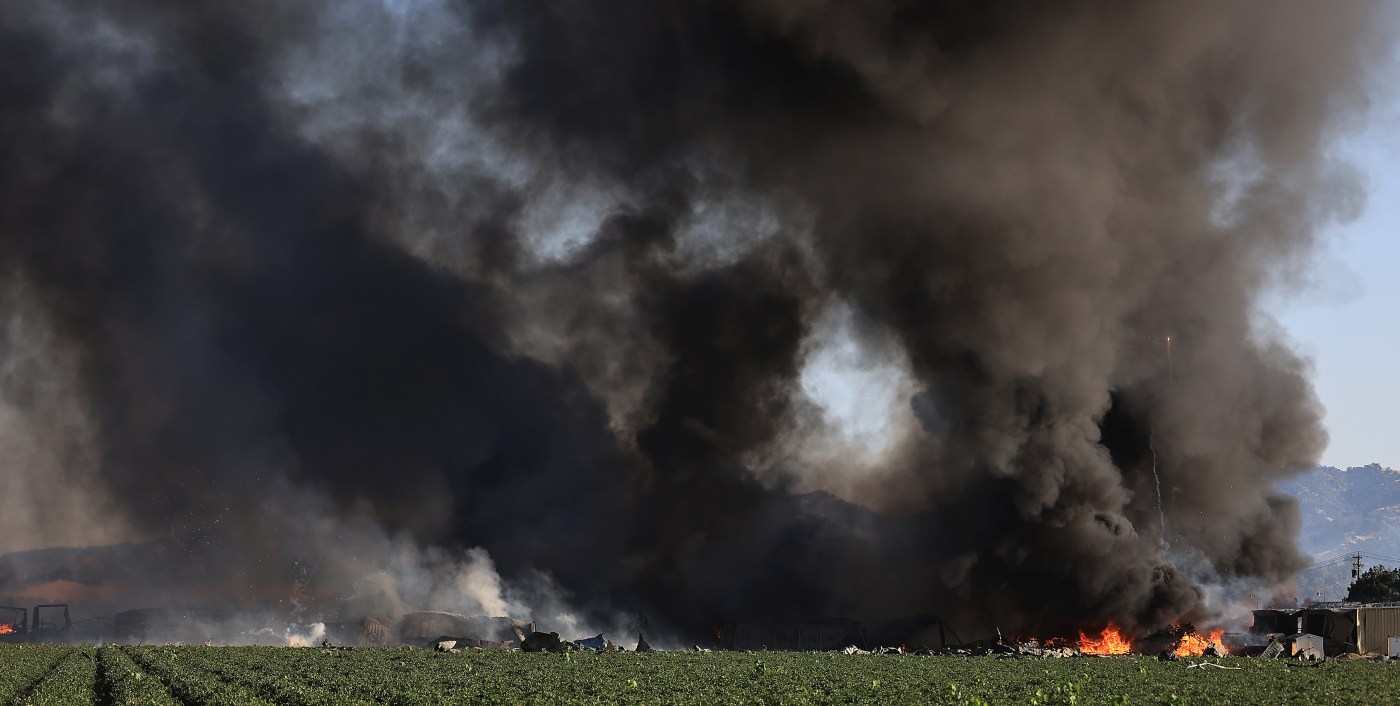 Santa Rosa photojournalist Kent Porter on the Yolo County fireworks explosion