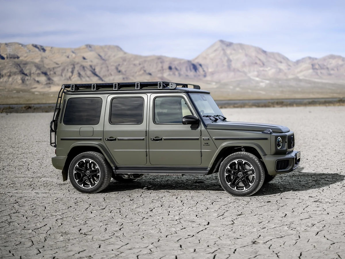 The 2025 Mercedes Benz G 580 EV All Electric SUV
