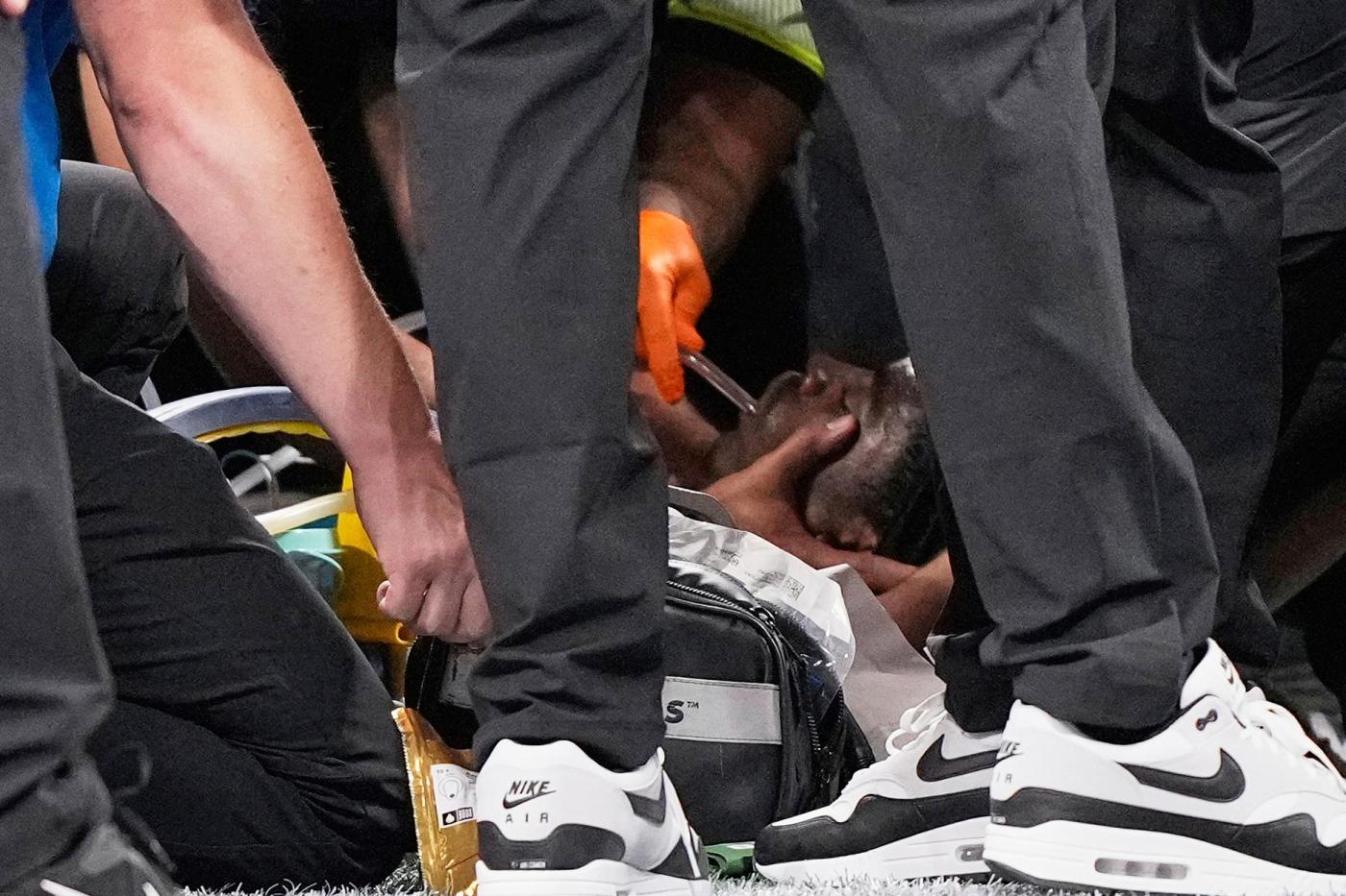 Lions’ Morice Norris shares good news morning after he was taken off field in ambulance