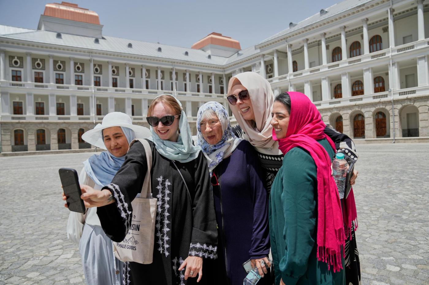 Female tour guides in Afghanistan lead women-only groups as some travelers return