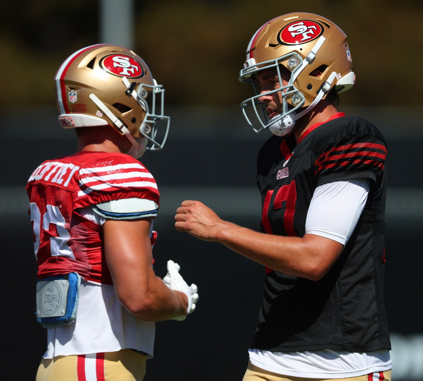 49ers-Broncos practice recap: Mykel Williams injures knee; Purdy, offense rally