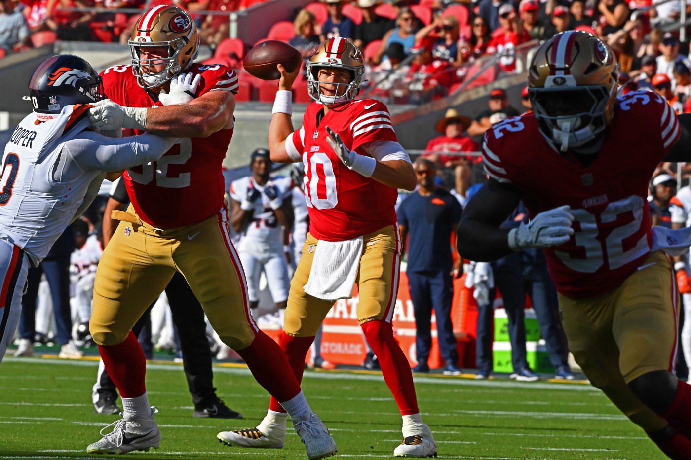 49ers’ backup QB plan with Mac Jones looks legit despite blowout loss to Broncos