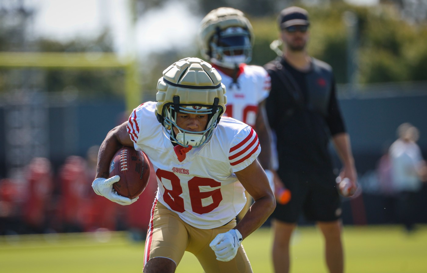 49ers’ Junior Bergen catching on as potential return specialist