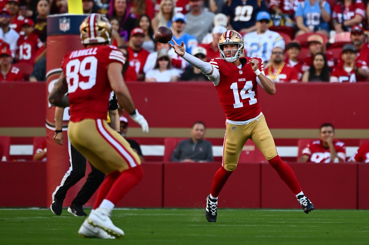 49ers down to two quarterbacks — Purdy and Jones — while cutting ties with two